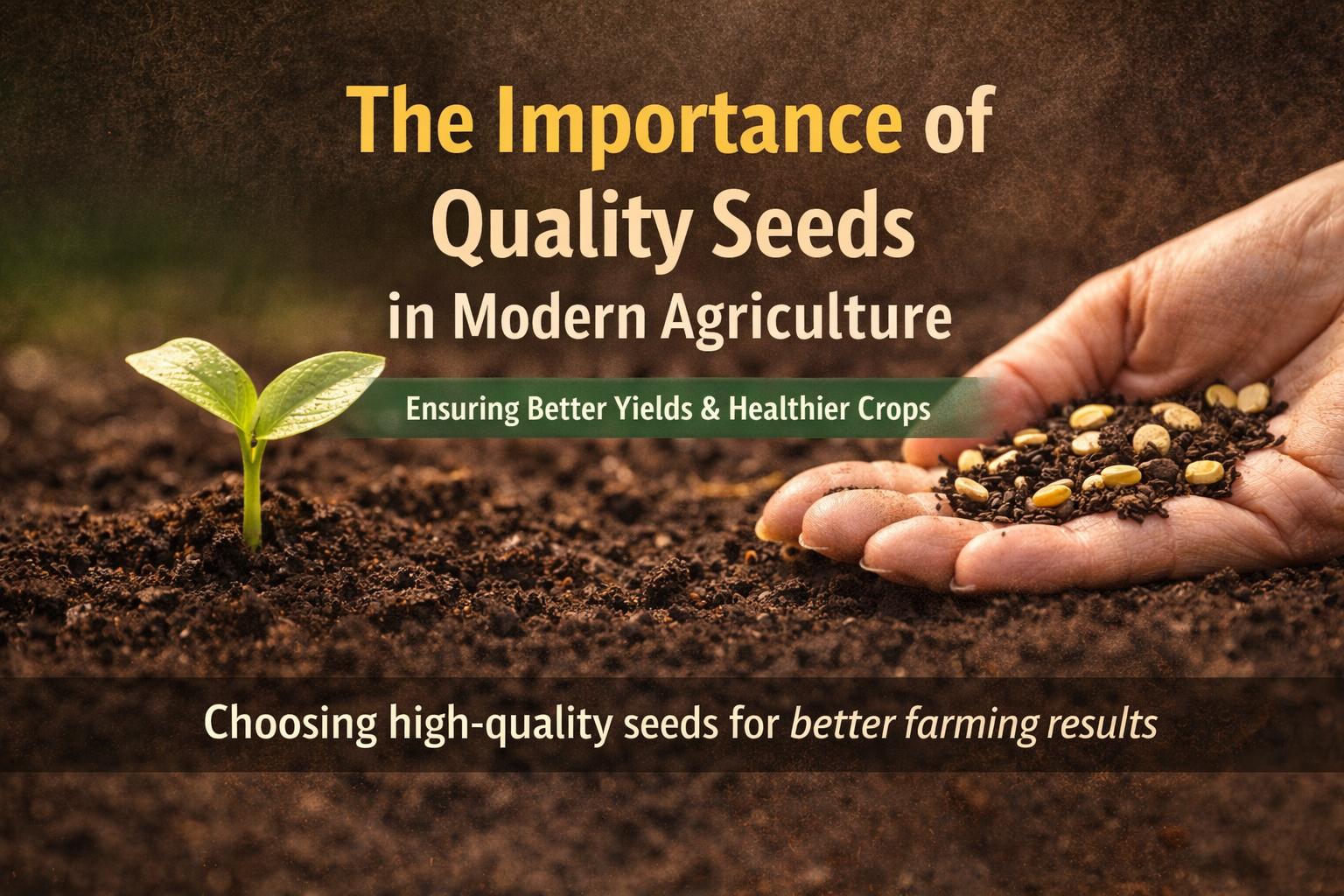 The Importance of Quality Seeds in Modern Agriculture